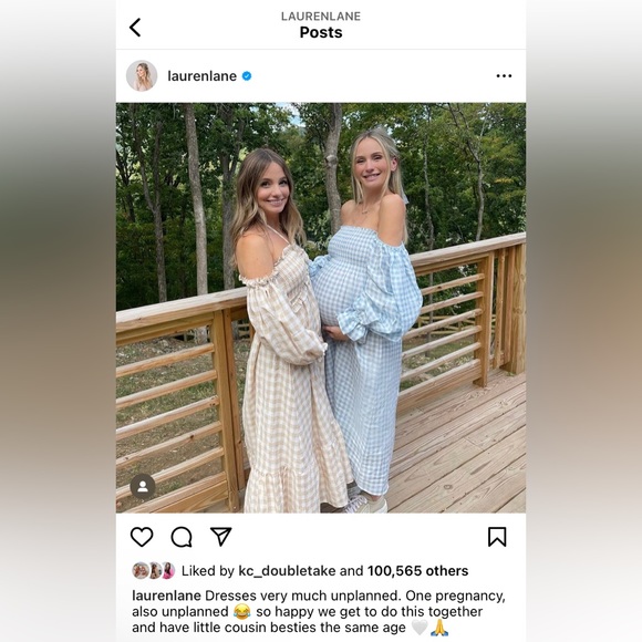 Atlanta Linen Dress in Blue Vichy - Picture 2 of 8